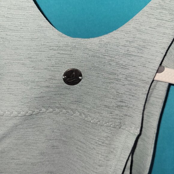 Prana Womens Medium Sleeveless Athletic Tank Top Gray Lightweight Stretch Fabric - Picture 5 of 7